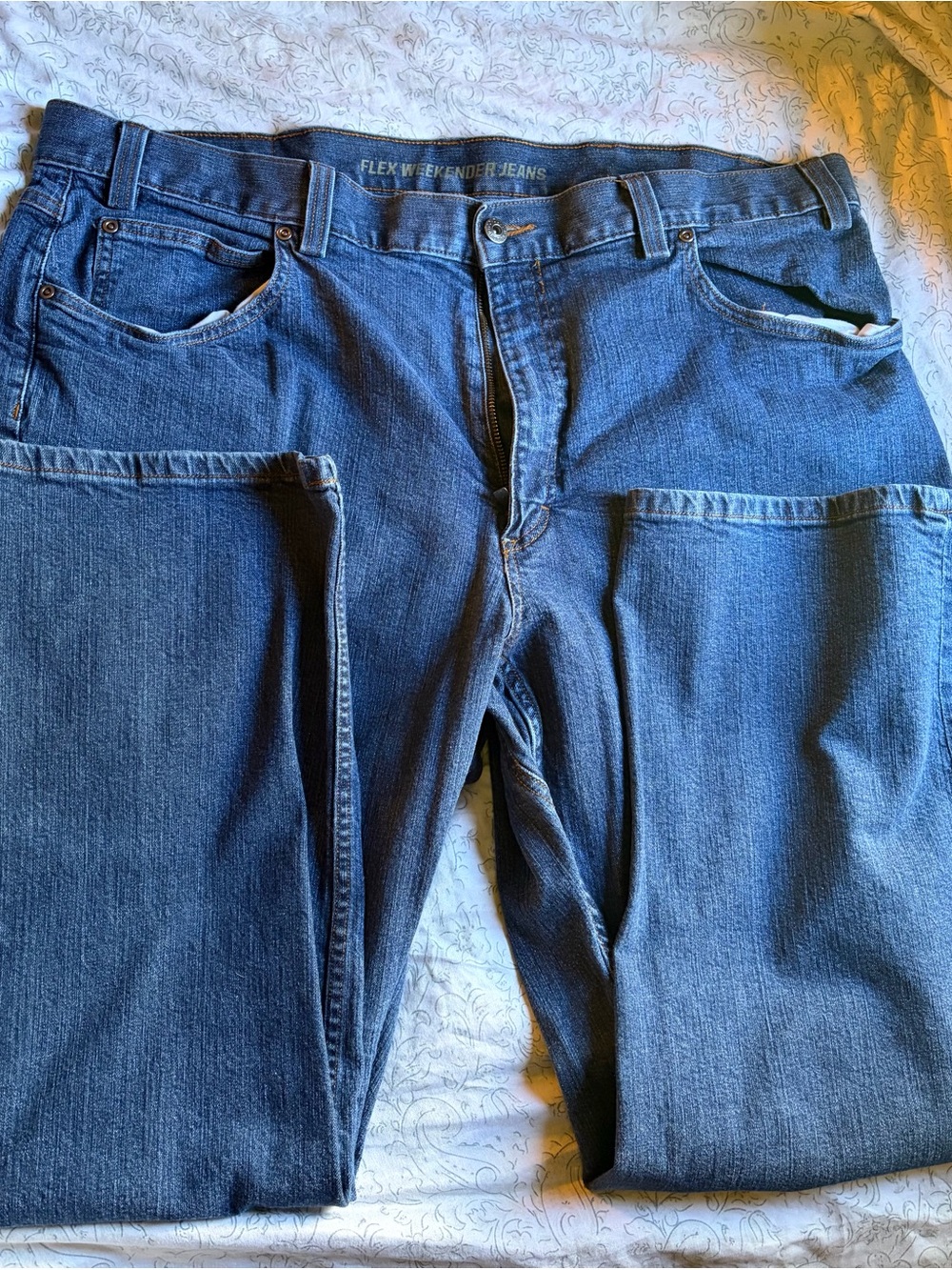 Duluth Trading Co Relaxed Dark Blue Men's Jeans